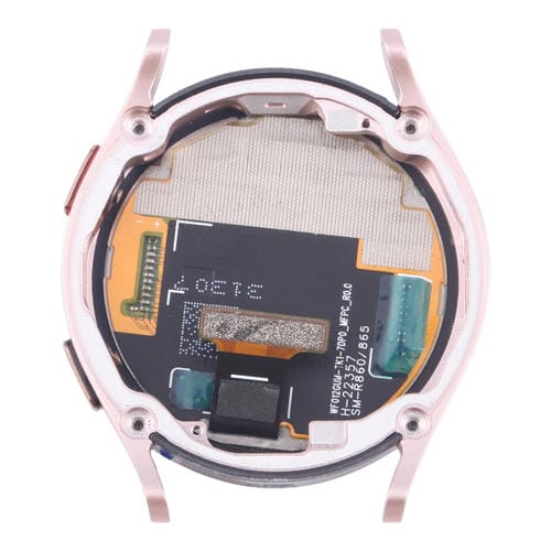 Ecrã LCD + Digitalizador com Moldura Samsung Galaxy Watch 4 40mm SM-R860/R865 (Rosa)