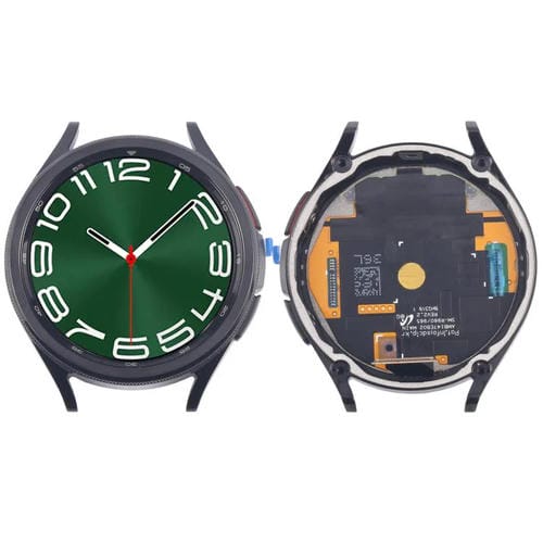Pantalla Completa Samsung Galaxy Watch 6 Classic 47mm SM-R960 / R965 con Marco (Negro)