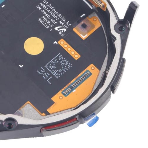 Pantalla Completa Samsung Galaxy Watch 6 Classic 47mm SM-R960 / R965 con Marco (Negro)