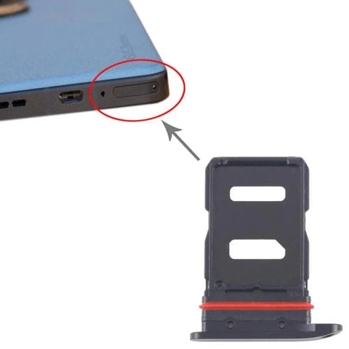 Bandeja Tarjeta SIM Asus Zenfone 9 AI2202 (Negra)