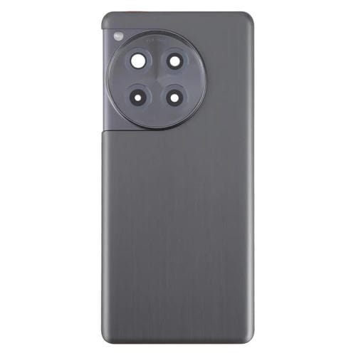 Coque Arrière avec Couvercle de Lentille d'Appareil Photo OnePlus 12R (Noir)