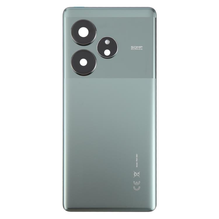 Custodia posteriore con copertura lente fotocamera Realme GT 6 Global (Verde)