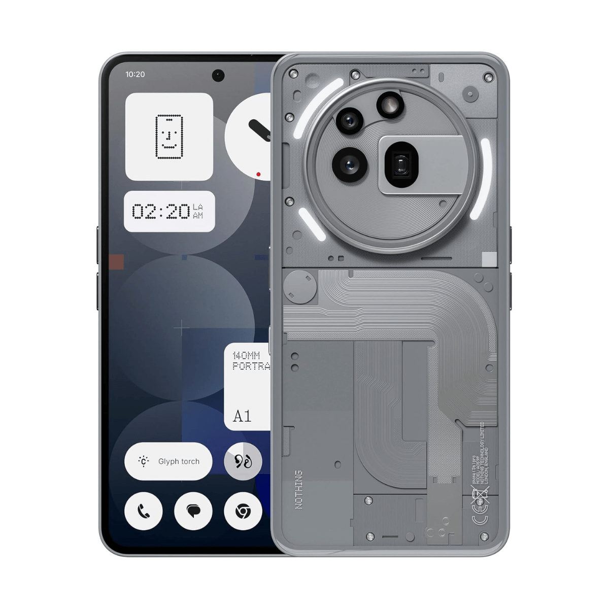 Nothing Phone 3a Pro 5G 12GB/256GB Cinzento