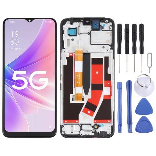 Vollbildanzeige Oppo A57 5G mit Rahmen