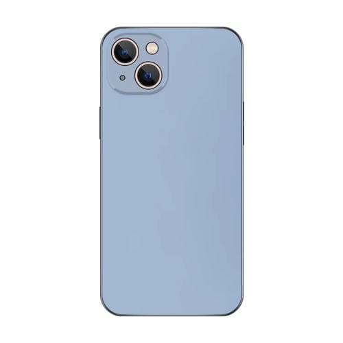 Para iPhone 15 Estuche para Teléfono Esmerilado Ag con Galvanoplastia (Azul Sierra) - MOVILSTORE