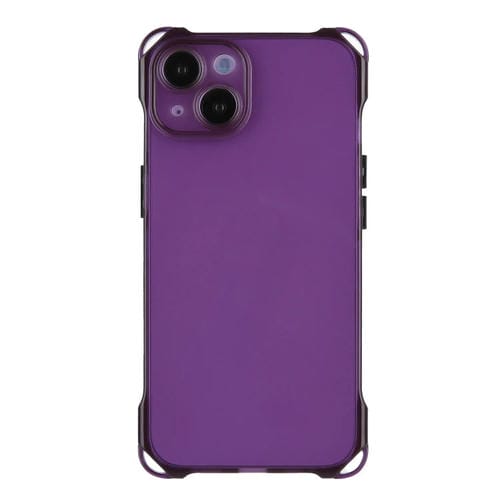 Para iPhone 15 Funda para TelĂ©fono de TPU a Prueba de Golpes de Cuatro Esquinas (PĂșrpura) - MOVILSTORE