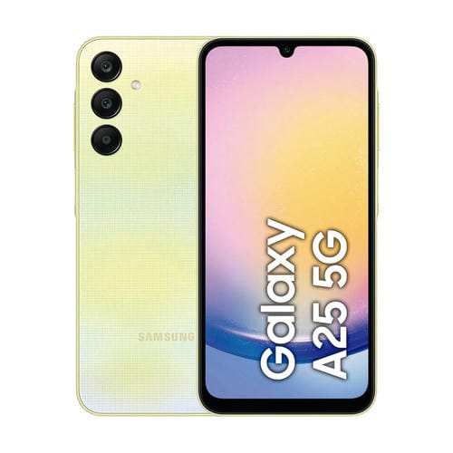 Samsung Galaxy A25 5G 6Gb/128Gb Amarillo (Personality Yellow) Dual SIM SM-A256B - MOVILSTORE