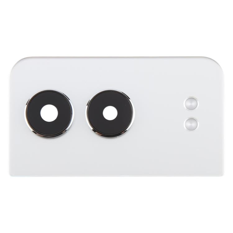 Couvercle de Lentille de Caméra Arrière d'Origine OnePlus Nord 4 (Blanc)