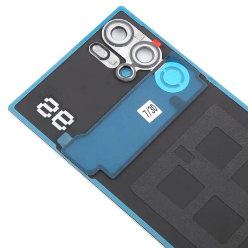 Back Battery Cover Glass ZTE nubia Red Magic 9S Pro / 9S Pro+ with Camera Lens (White)