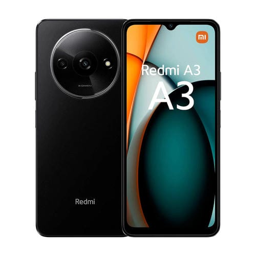 Xiaomi Redmi A3 3Gb/64Gb Negro (Midnight Black) Dual SIM - MOVILSTORE