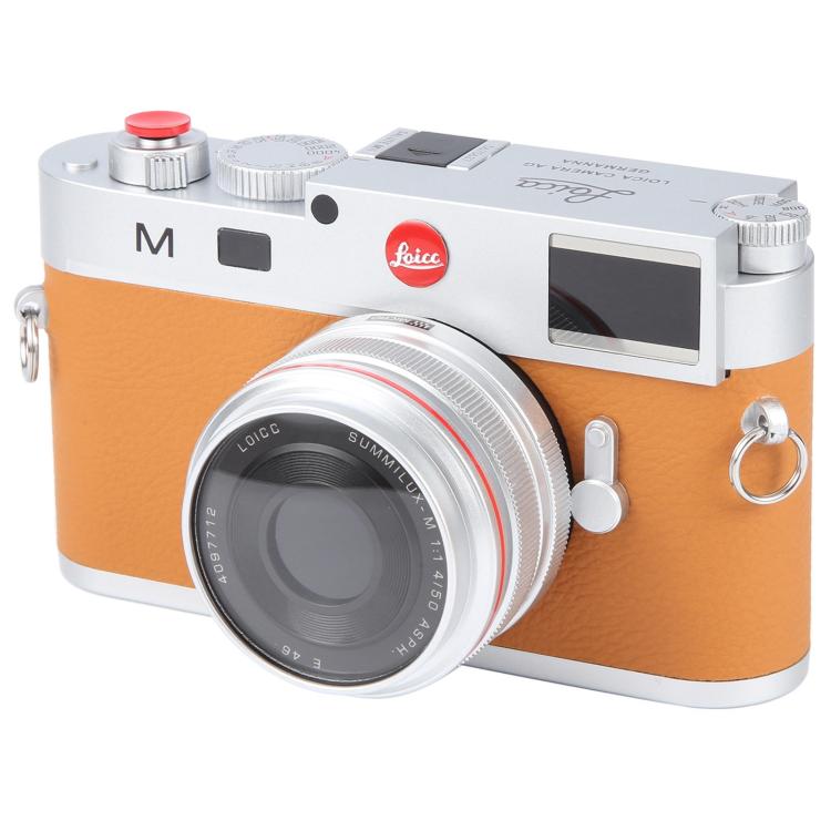 Accesorios de estudio fotográfico para cámara ficticia Leica M11 (marrón)