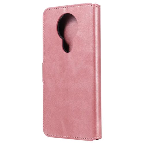 Para Nokia 3.4 / 7.3 Classic Calf Texture PU + TPU Funda de cuero con tapa horizontal, con soporte, ranuras para tarjetas y billetera (oro rosa)