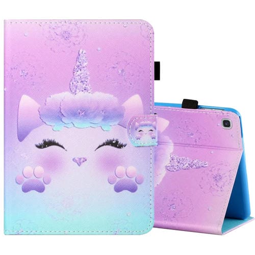 Funda para Tablet Samsung Galaxy Tab A 8.0 (2019) T290/T295 Cuero Plano Con Soporte (Caballo)