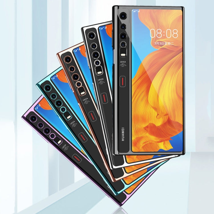 Para Huawei Mate XS TPU + Funda protectora de placas (púrpura)