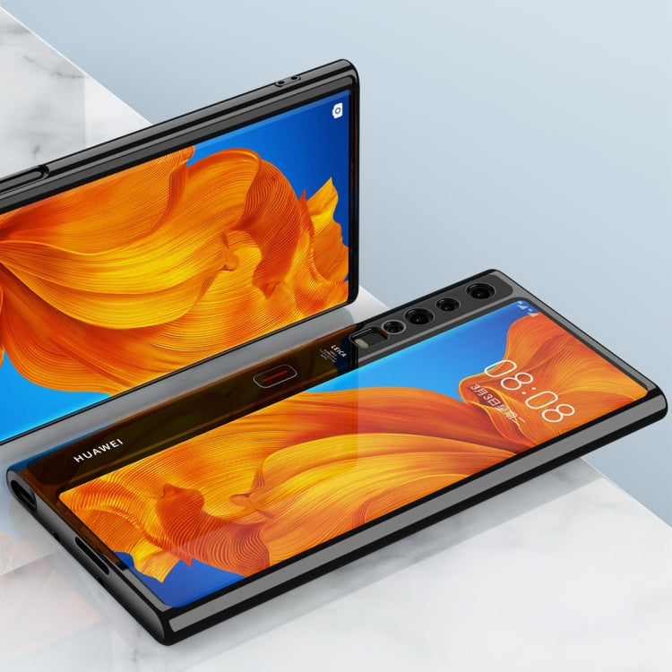 Para Huawei Mate XS TPU + Funda protectora de placas (púrpura)