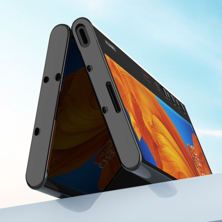 Para Huawei Mate XS TPU + Funda protectora de placas (púrpura)