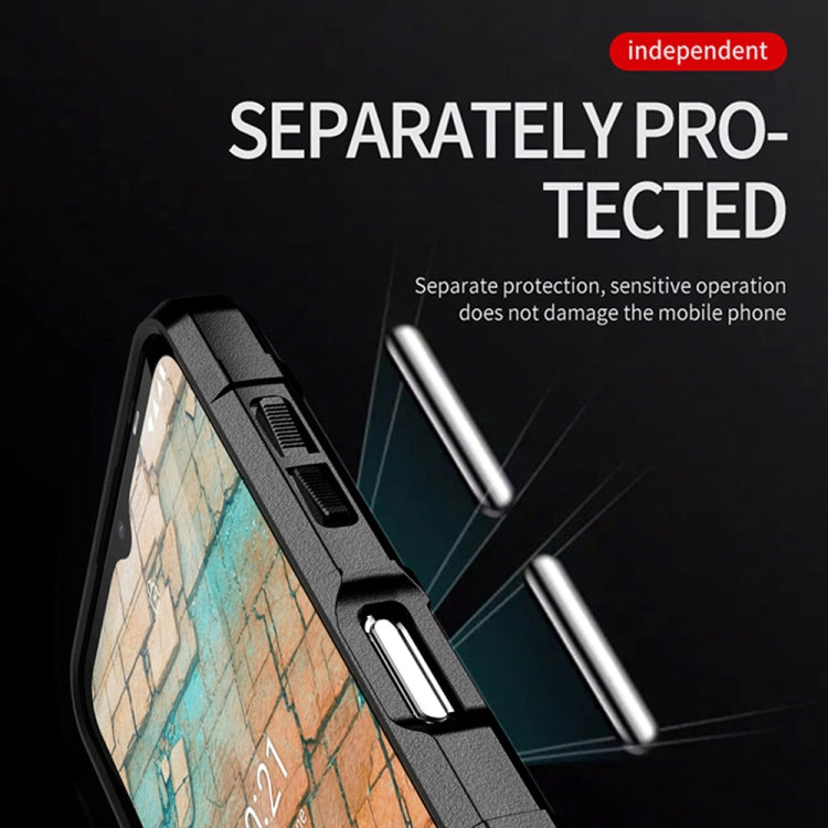 Para Nokia G10 Cobertura completa TPU a prueba de choques (verde)