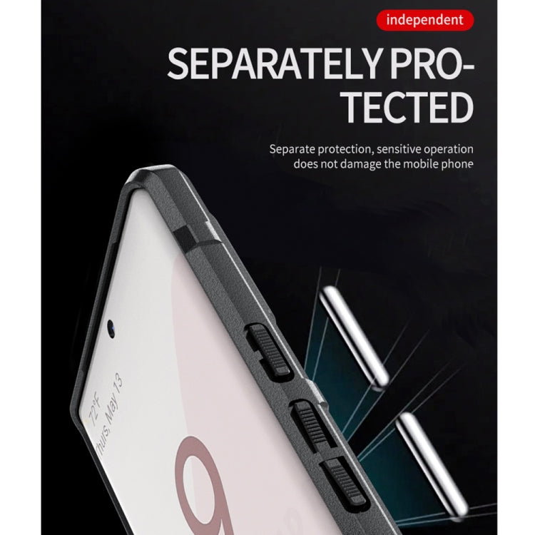 Para Google Pixel 6 Pro Cobertura completa TPU a prueba de choques (gris)