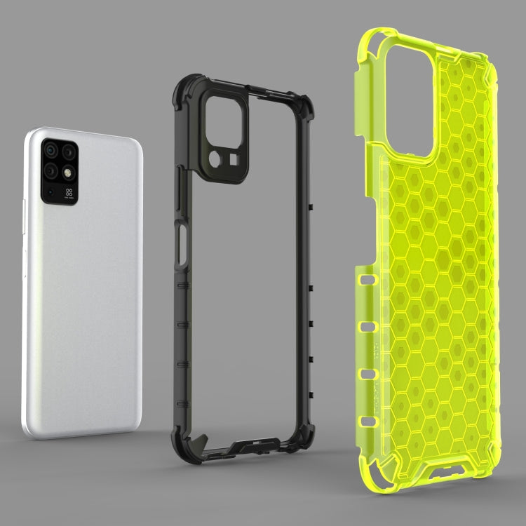 Para Honor Play 5T juventud a prueba de golpes PC + Case TPU (blanco)