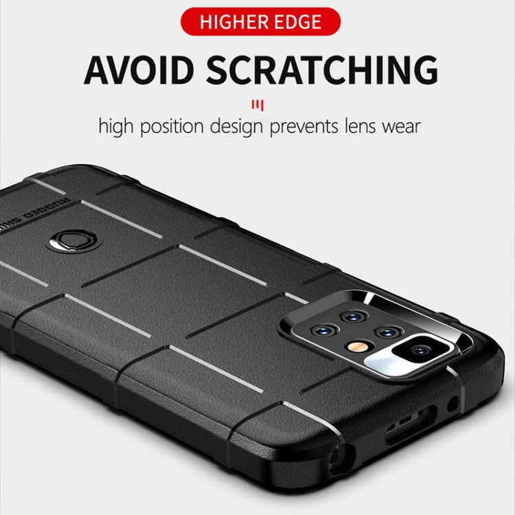 Cobertura completa TPU a prueba de choque para Xiaomi Redmi 10 (Negro)