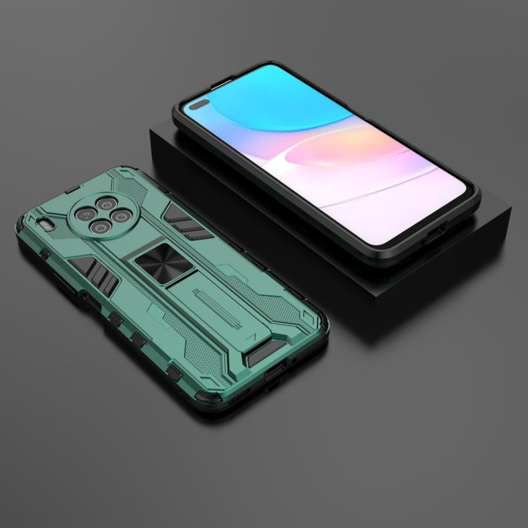 Para Huawei NOVA 8I versión en el extranjero PC Supersonic PC + TPU Funda protectora a prueba de golpes con titular (verde)