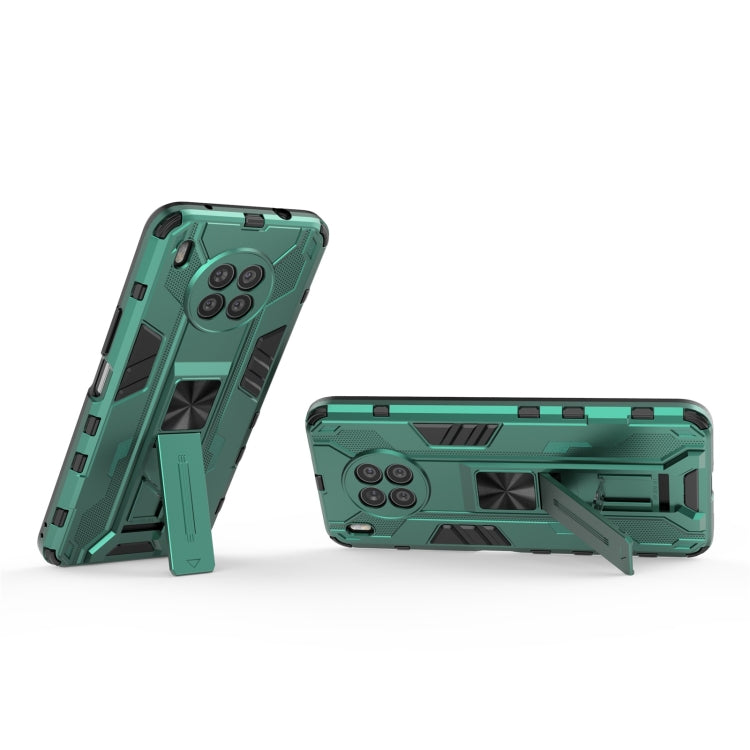 Para Huawei NOVA 8I versión en el extranjero PC Supersonic PC + TPU Funda protectora a prueba de golpes con titular (verde)