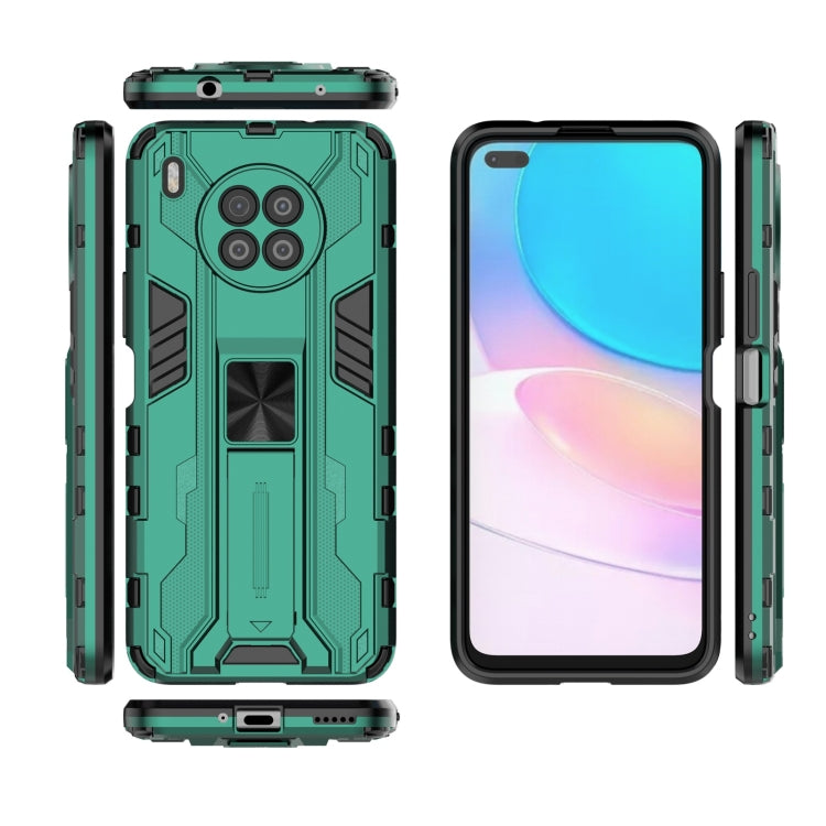 Para Huawei NOVA 8I versión en el extranjero PC Supersonic PC + TPU Funda protectora a prueba de golpes con titular (verde)