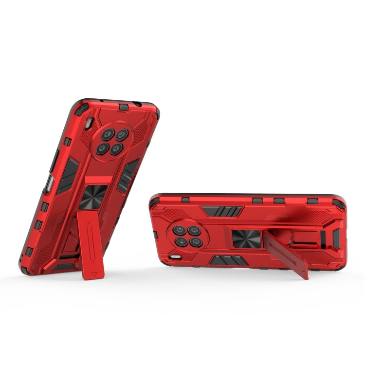 Para Huawei Nova 8i versión exterior Supersonic PC + TPU Funda protectora a prueba de golpes con titular (rojo)