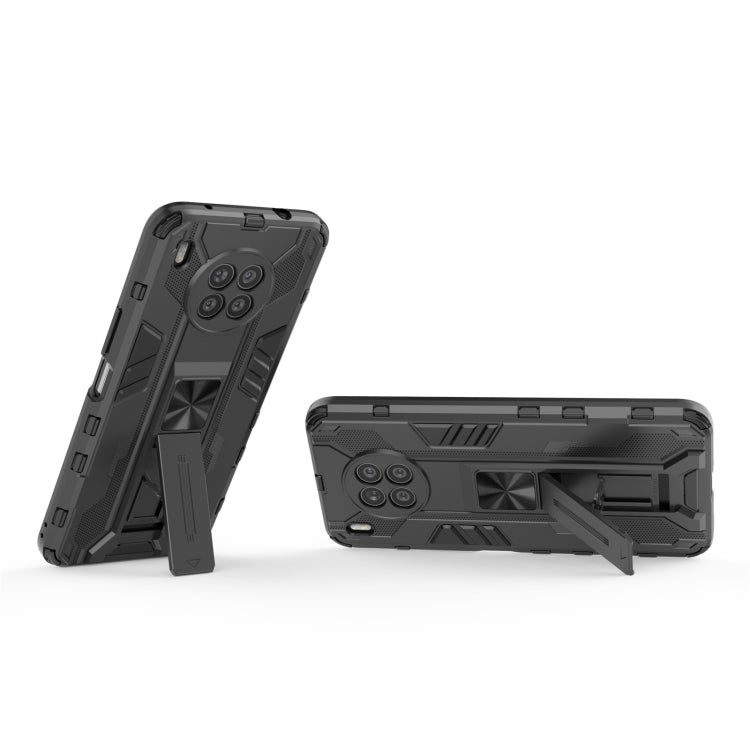 Para Huawei Nova 8i versión en el extranjero PC Supersonic PC + TPU Funda protectora a prueba de golpes con titular (negro)