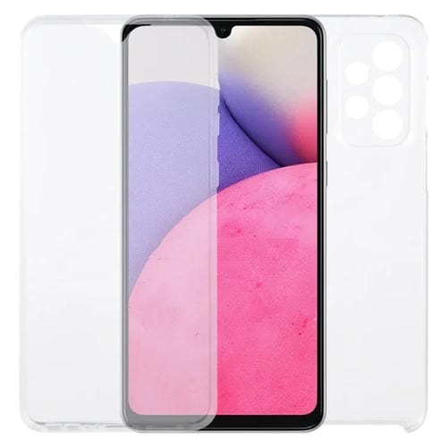 Funda Telefónica Samsung Galaxy A33 5G PC + TPU Transparente Doble Cara
