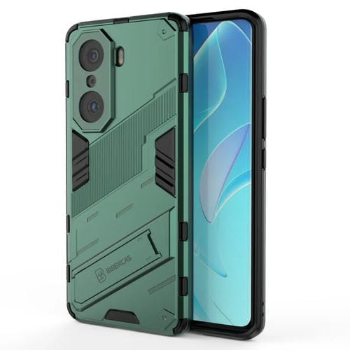 Funda Telefónica Honor 60 Pro Punk Armor 2 En 1 PC + TPU (Verde)
