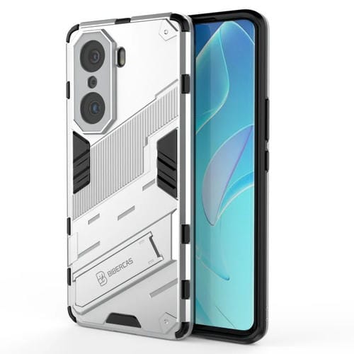 Funda Telefónica Honor 60 Pro Punk Armor 2 En 1 PC + TPU (Blanco)