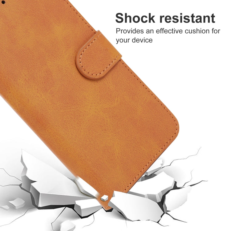 Funda Telefónica de Cuero para Huawei Mate 30E Pro 5G (Brown)
