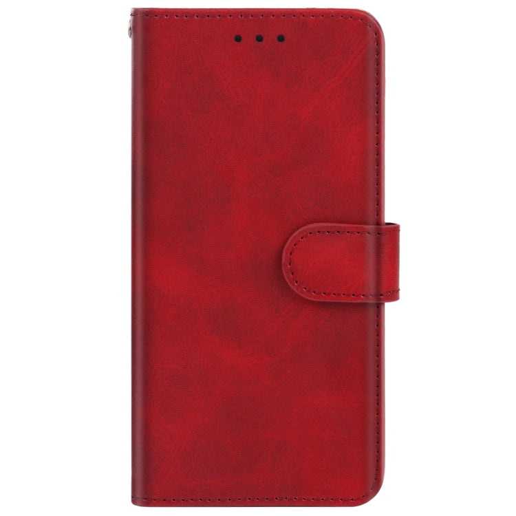 Estuche de Cuero para Honor 8A Pro Protección Teléfono (Rojo)