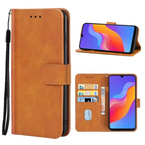 Funda Telefónica de Cuero para Honor 8A Pro (Brown)