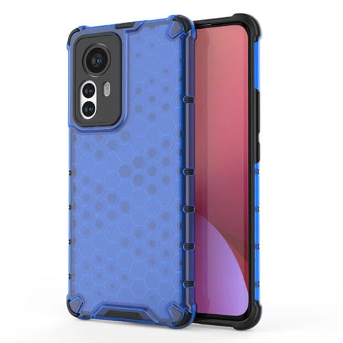 Para la caja de teléfono TPU de Honeycomb + TPU de Honeycomb + TPU de Xiaomi 12 Pro (azul)