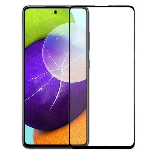Ecrã Frontal Samsung Galaxy A52/S20 FE Lente Vidro Exterior com Adesivo OCA (Transparente)