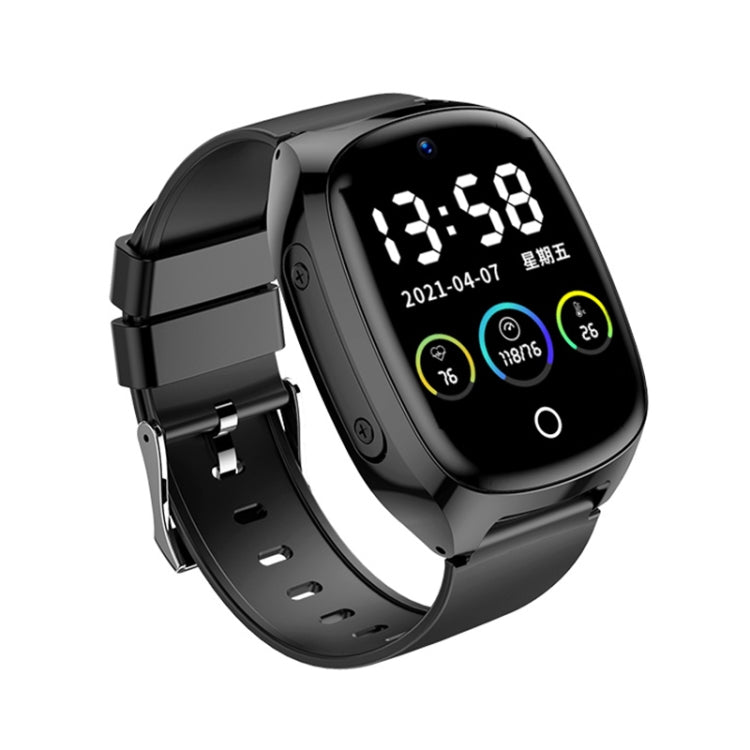 Reloj Inteligente D300 con Pantalla IPS 1,54", Seguimiento, Posicionamiento, Temperatura y Videollamadas 4G (Negro)