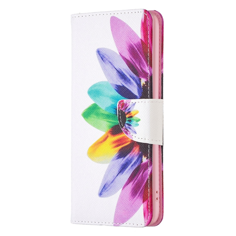 Para Sony Xperia 1 III Dibujo de la caja del teléfono del patrón (flor del sol)