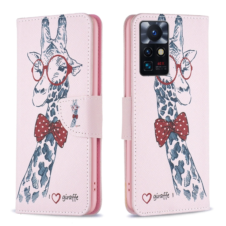 Para infinix cero x neo drawing patrón de papel de cuero (ciervo)