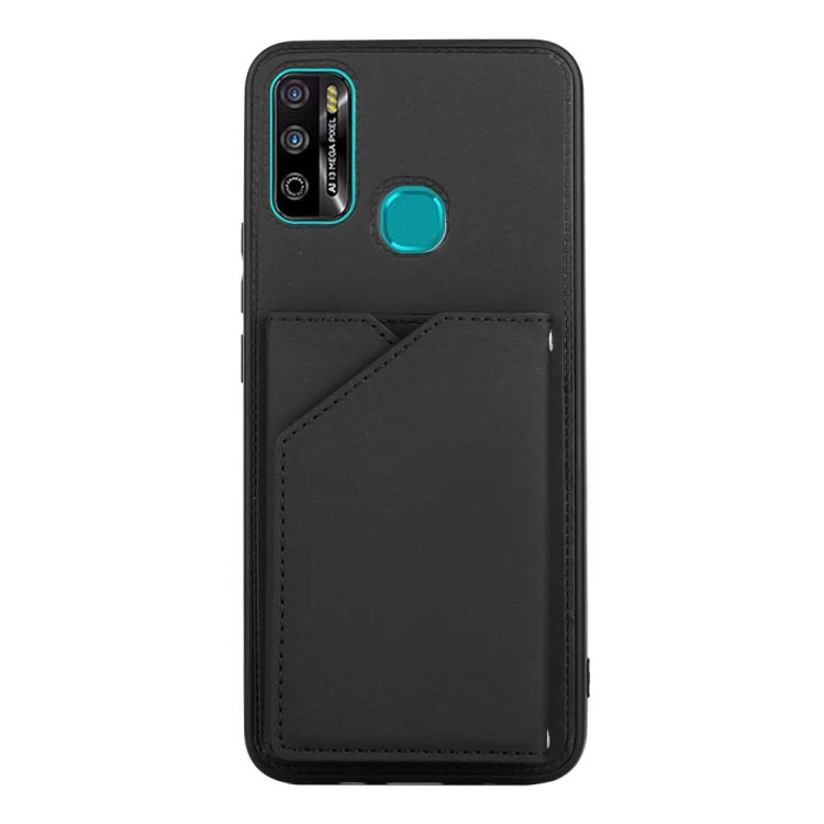 Para Infinix Hot 9 Play Skin Feel PU + TPU + PC Ph.