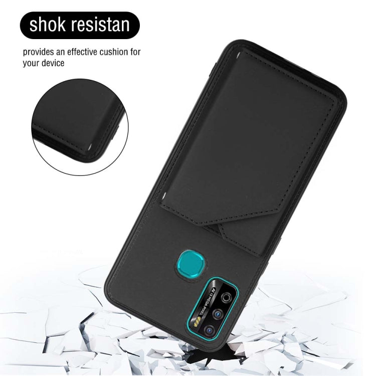 Para Infinix Hot 9 Play Skin Feel PU + TPU + PC Ph.