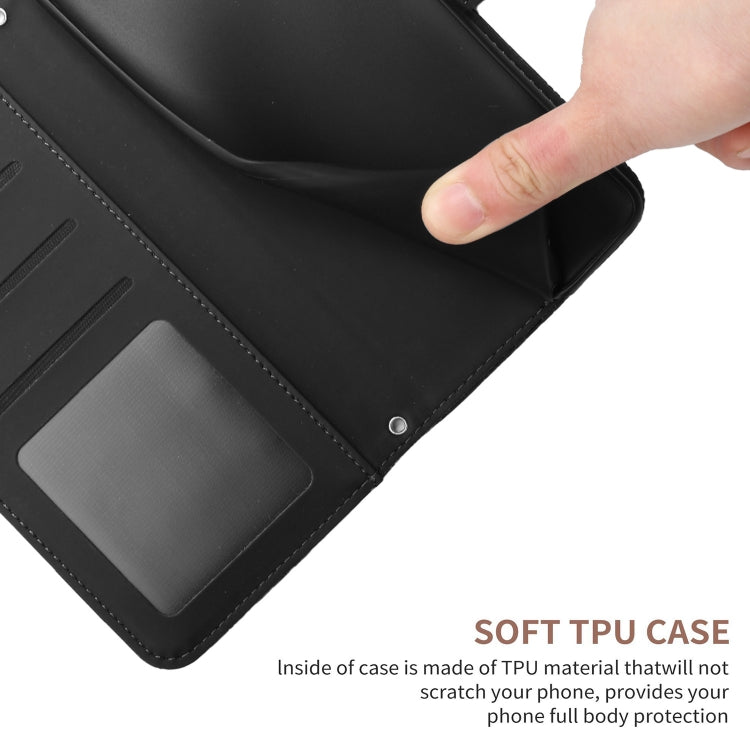 Skin para OnePlus Nord Ce 2 5G Butterfly Peony Foothip Fase (Negro)