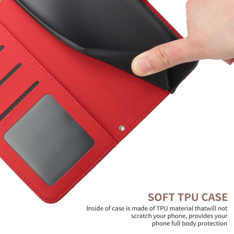 Skin para OnePlus Nord CE 2 5G Butterfly Peony Foothip Fase (Rojo)