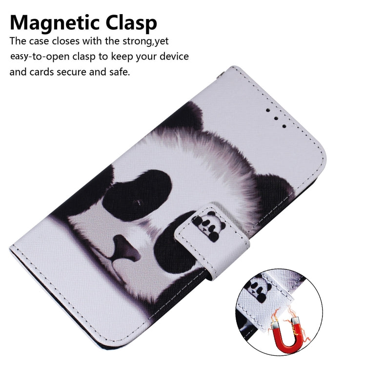 Caja de Cuero Dibujo para OnePlus 10R / Ace (Panda)
