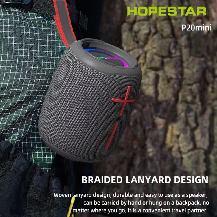 Altavoz Bluetooth Hopestar P20 Mini Inalámbrico Impermeable (Azul)