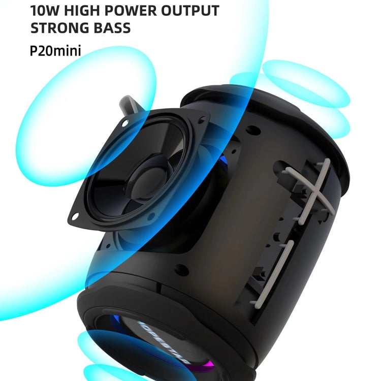 Altavoz Bluetooth Hopestar P20 Mini Inalámbrico Impermeable (Azul)