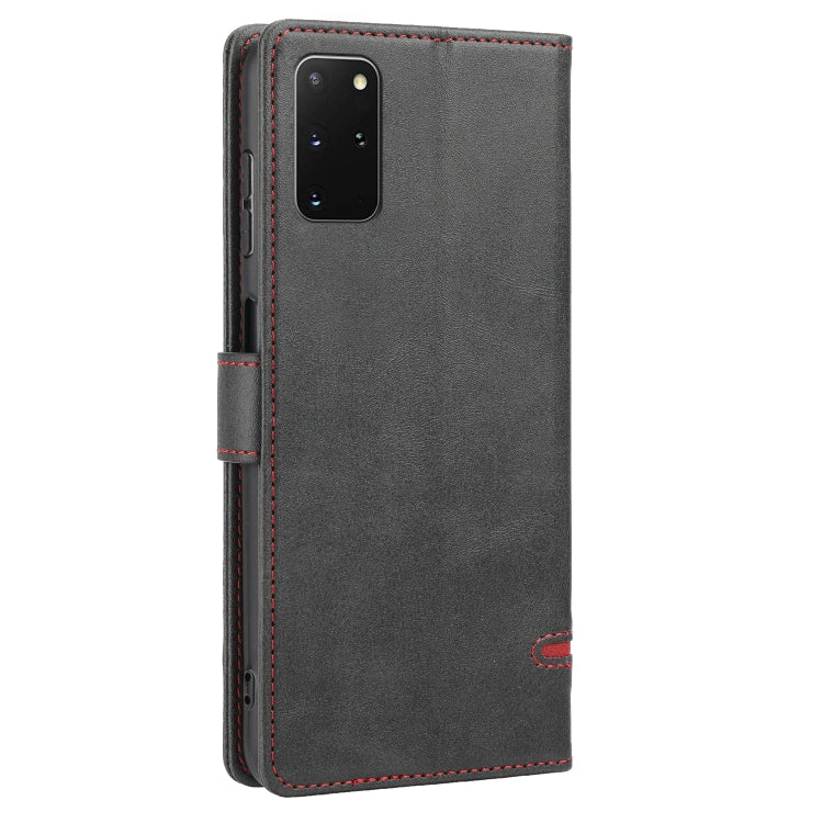 Para Samsung Galaxy S20+ Classic Wallet Flip Leather Case (negro)