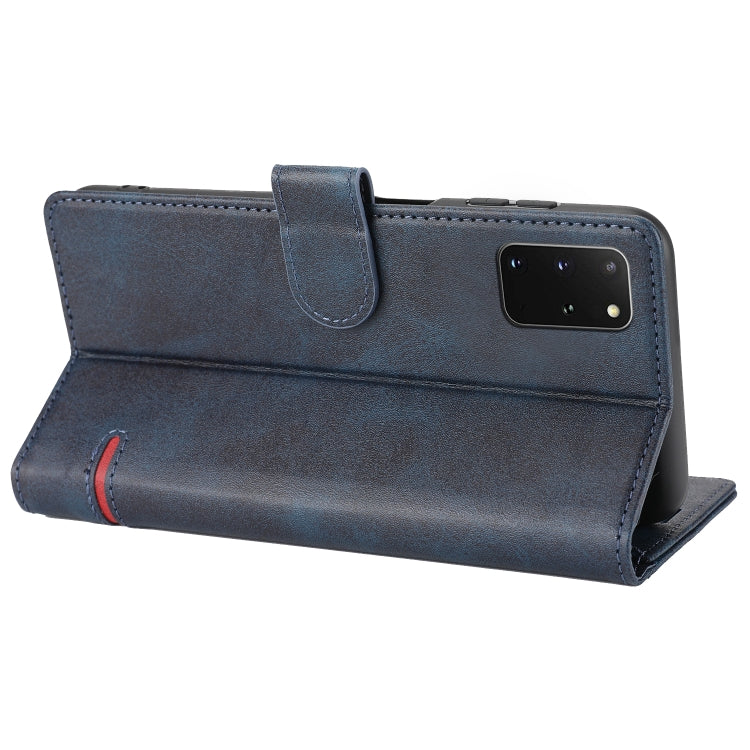 Para Samsung Galaxy S20+ Classic Wallet Flip Leather Case (azul)