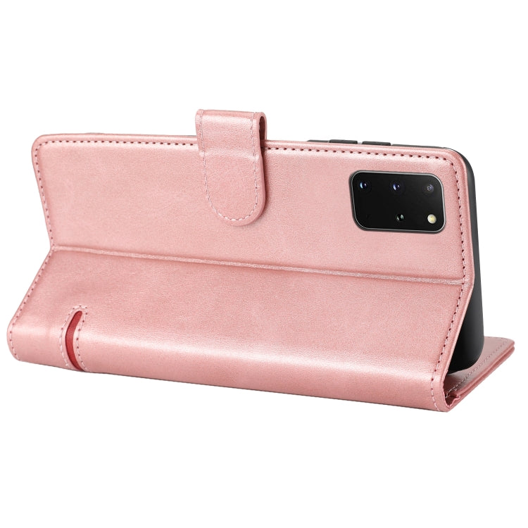 Para Samsung Galaxy S20+ Classic Wallet Flip Leather Case (rosa)